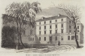 Oratórium, Brompton, a rezidencia külseje (metszet) alkotó: English School