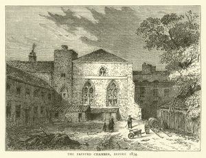 A festett kamra, 1834 előtt (metszet) alkotó: English School