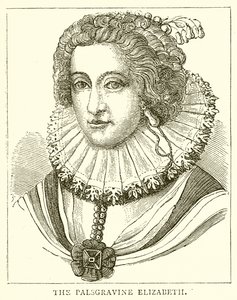 A Palsgravine Elizabeth alkotó: English School