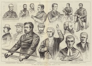 A Phoenix Park gyilkossági per Dublinban, Vázlatok a bíróságon alkotó: English School