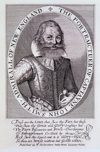 John Smith kapitány, New England admirálisának portréja alkotó: English School