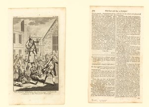 A miniszterelnök, aki kenyeret és halat oszt a munkásoknak a szőlőjében, 1772. május 9. alkotó: English School