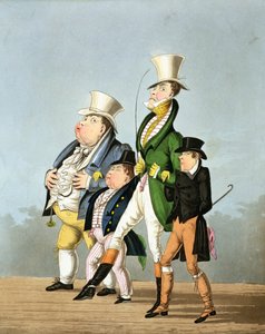 Az árak – Teljes áron, féláron, magas áron és alacsony áron, George Hunt metszetében, Thomas McLean kiadásában, 1827 alkotó: English School