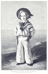 A walesi herceg hat évesen alkotó: English School