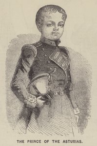 Az asztúriai herceg (metszet) alkotó: English School