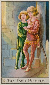 A hercegek a toronyban alkotó: English School