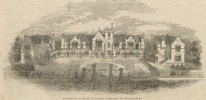 A Printers Almshouses fazöld színben alkotó: English School