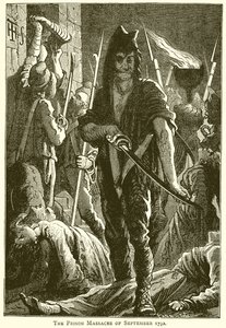 Az 1792. szeptemberi börtönmészárlás alkotó: English School
