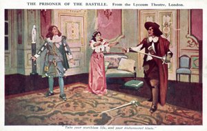 A Bastille rabja, a londoni Lyceum Theatre-ből (színes litó) alkotó: English School
