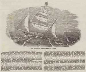 "Das Problem" Experimental-Yacht (Gravur)