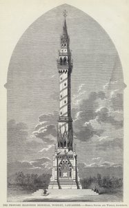 The Proposed Ellesmere Memorial, Worsley, Lancashire (metszet) alkotó: English School