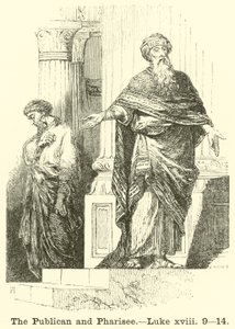 A vámszedő és farizeus, Lukács, xviii, 9, 14 alkotó: English School