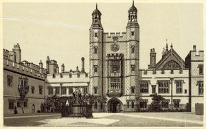 The Quadrangle, Eton College (litográfia) alkotó: English School