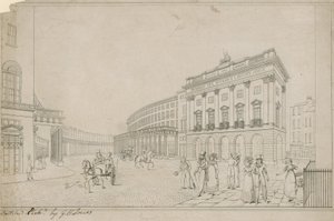 The Quadrant, Regent Street, London alkotó: English School