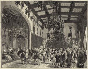 A királynő Balmoralban alkotó: English School