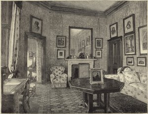 A királynő Balmoralban alkotó: English School