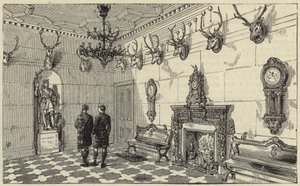 A királynő Balmoralban alkotó: English School
