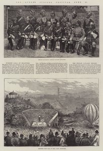 A királynő jubileumi fesztiválja, június 21. (metszet) alkotó: English School