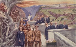 Az igazi Népszövetség (színes litográfia) alkotó: English School