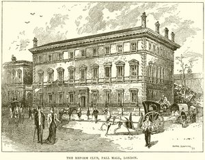 A Reform Club, Pall Mall, London alkotó: English School