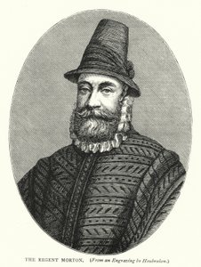 Morton régens (metszet) alkotó: English School