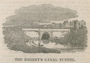 A Regents Canal Tunnel, Islington, London alkotó: English School