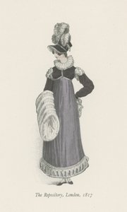 The Repository, London, 1817 alkotó: English School