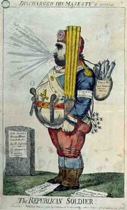 "A köztársasági katona", kocsma. szerző: S.W. Fores alkotó: English School