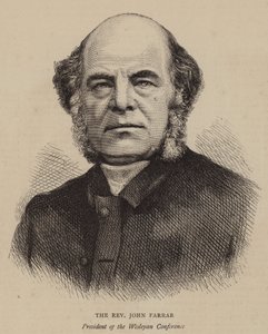 John Farrar tiszteletes (metszet) alkotó: English School