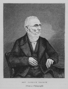 Patrick Bronte tiszteletes (metszet) alkotó: English School
