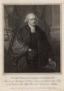 William Elisha Faulkner tiszteletes, az Ely-kápolna minisztere, Ely Place, London alkotó: English School