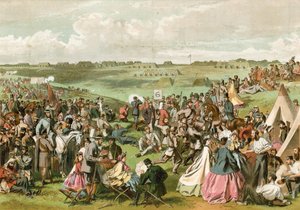 A puskaverseny, Wimbledon, 1864 alkotó: English School