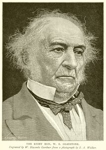 A jobb tiszt. MI. Gladstone alkotó: English School