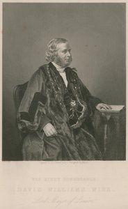 A jobb tisztelt David Williams Wire, London főpolgármestere alkotó: English School