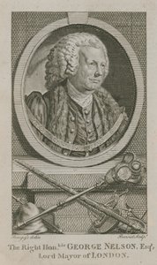 George Nelson, London főpolgármestere alkotó: English School