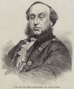 The Right Honorable James William Mackey, Dublin polgármestere (metszet) alkotó: English School