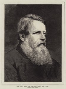 The Right Honorable Stafford Henry Northcote (metszet) alkotó: English School