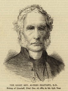 Alfred Reverend Alfred Ollivant, DD (metszet) alkotó: English School