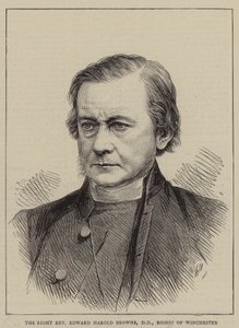 Edward Harold Browne tiszteletes, DD, Winchester püspöke (metszet) alkotó: English School