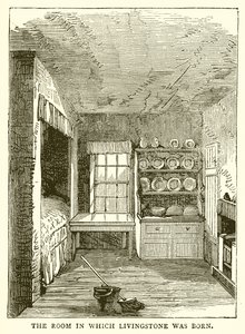 A szoba, amelyben Livingstone született alkotó: English School
