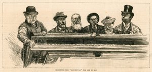 A Királyi Akadémia; London; A kétkedőknél kutatjuk, hogy megtaláljuk a megfelelőt alkotó: English School