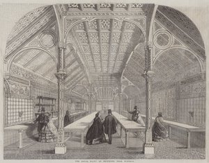 A királyi tejüzem Frogmore-ban, Windsor közelében (metszet) alkotó: English School