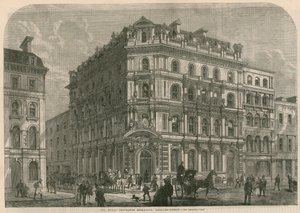 A Royal Insurance Buildings, Lombard Street, London alkotó: English School