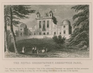 Das Königliche Observatorium, Greenwich Park, Kent