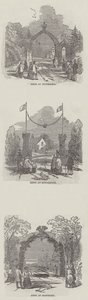 The Royal Progress to Balmoral (metszet) alkotó: English School