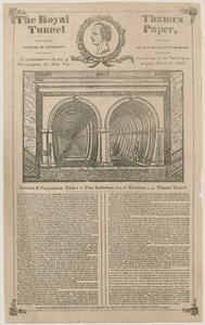 The Royal Thames Tunnel Paper alkotó: English School