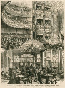 A Royal Victoria Coffee Palace és a Music Hall, London alkotó: English School