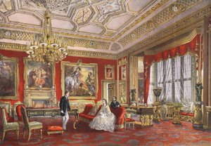 A Rubens szoba, Windsori kastély, VII. Edward és Dán Alexandra házasságának emlékműve, kocsma. 1864 alkotó: English School