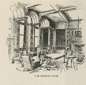 The Russell Hotel, Russell Square: A dohányzó szoba alkotó: English School