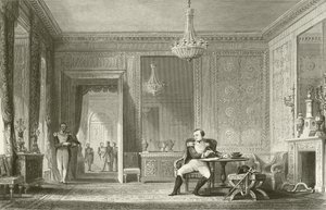 A Szalon lemondása, Fontainebleau alkotó: English School